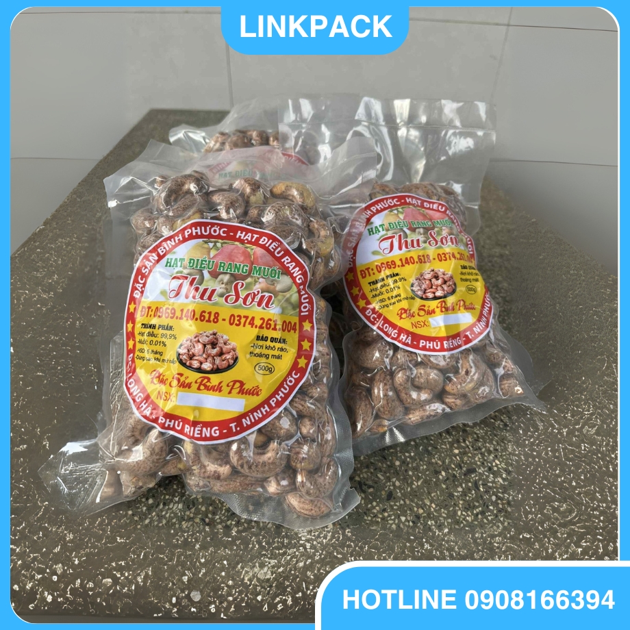 bao bì hạt điều xuất khẩu