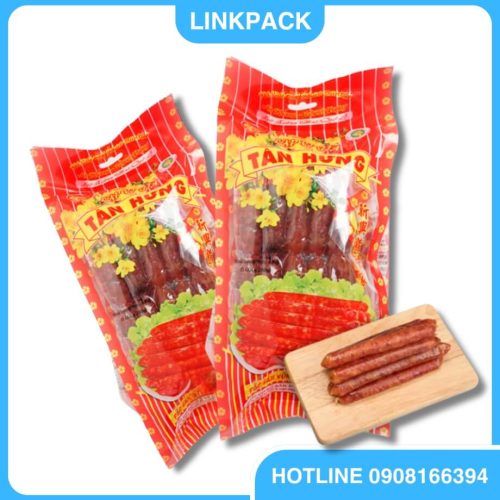 bao bì lạp xưởng có quai xách
