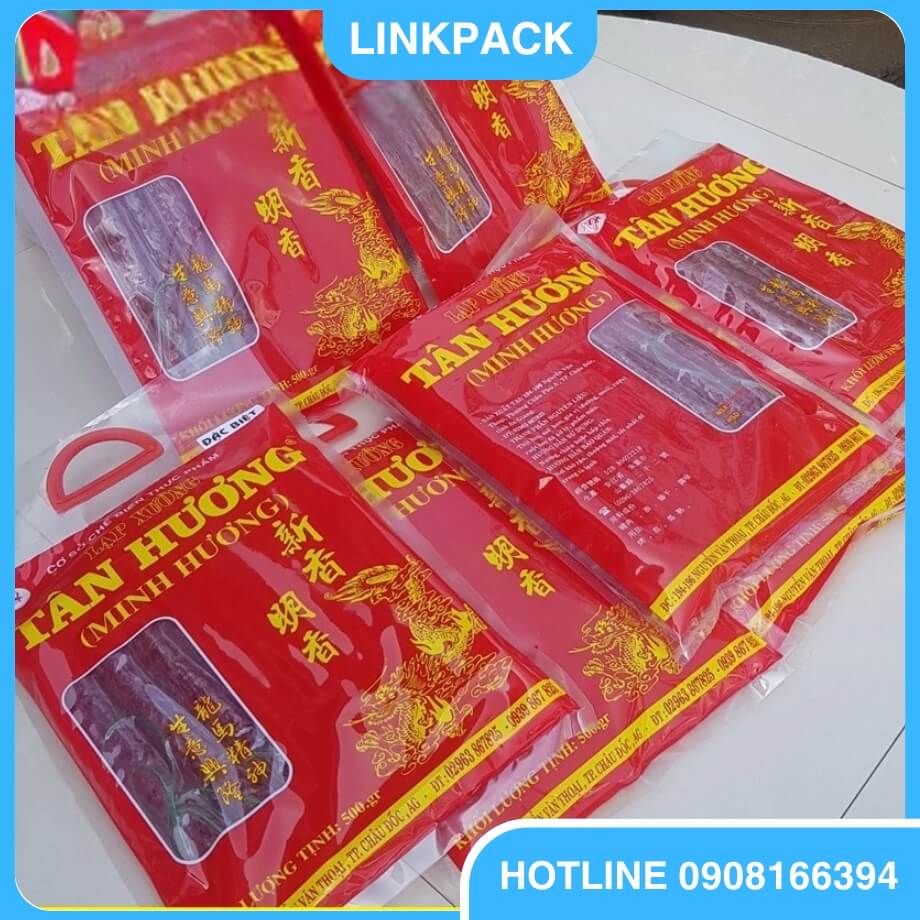 Bao bì đựng lạp xưởng cao cấp