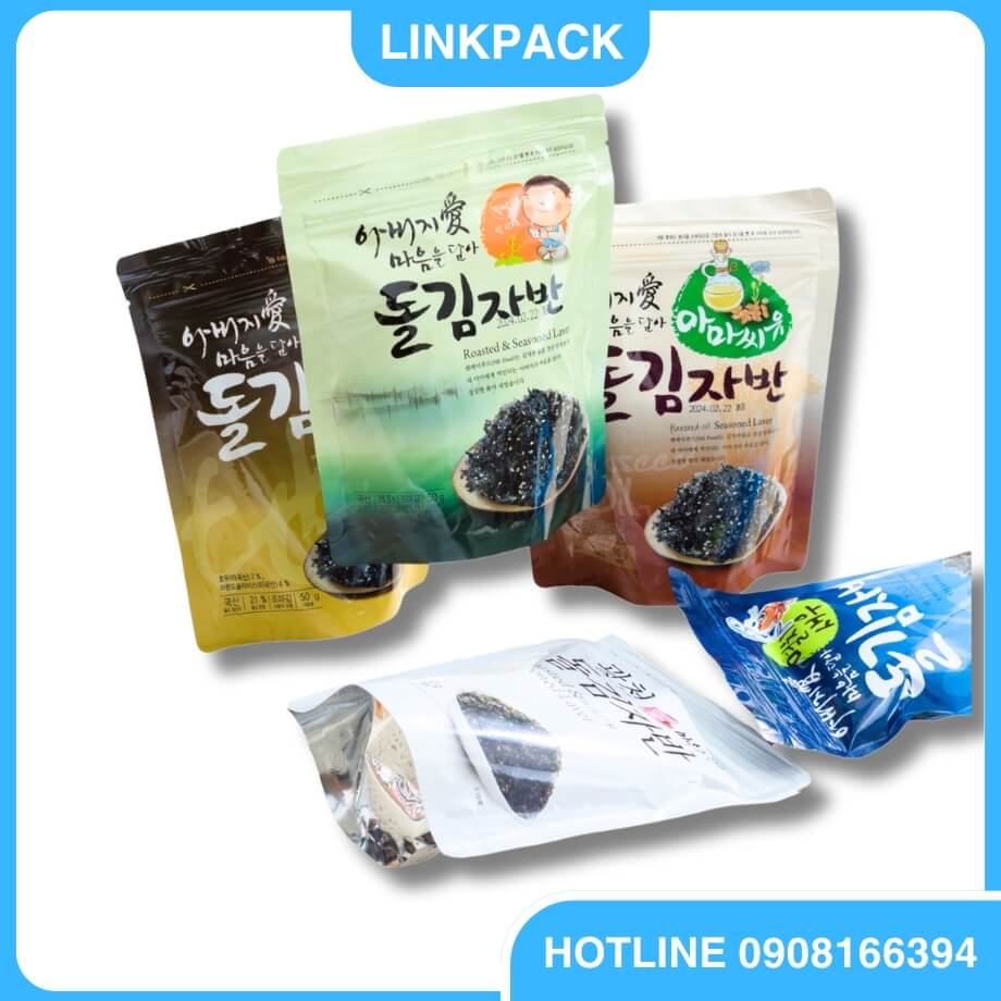 Bao Bì Rong Biển Túi Zipper, 3 Biên Cao Cấp – LINKPACK.,JSC