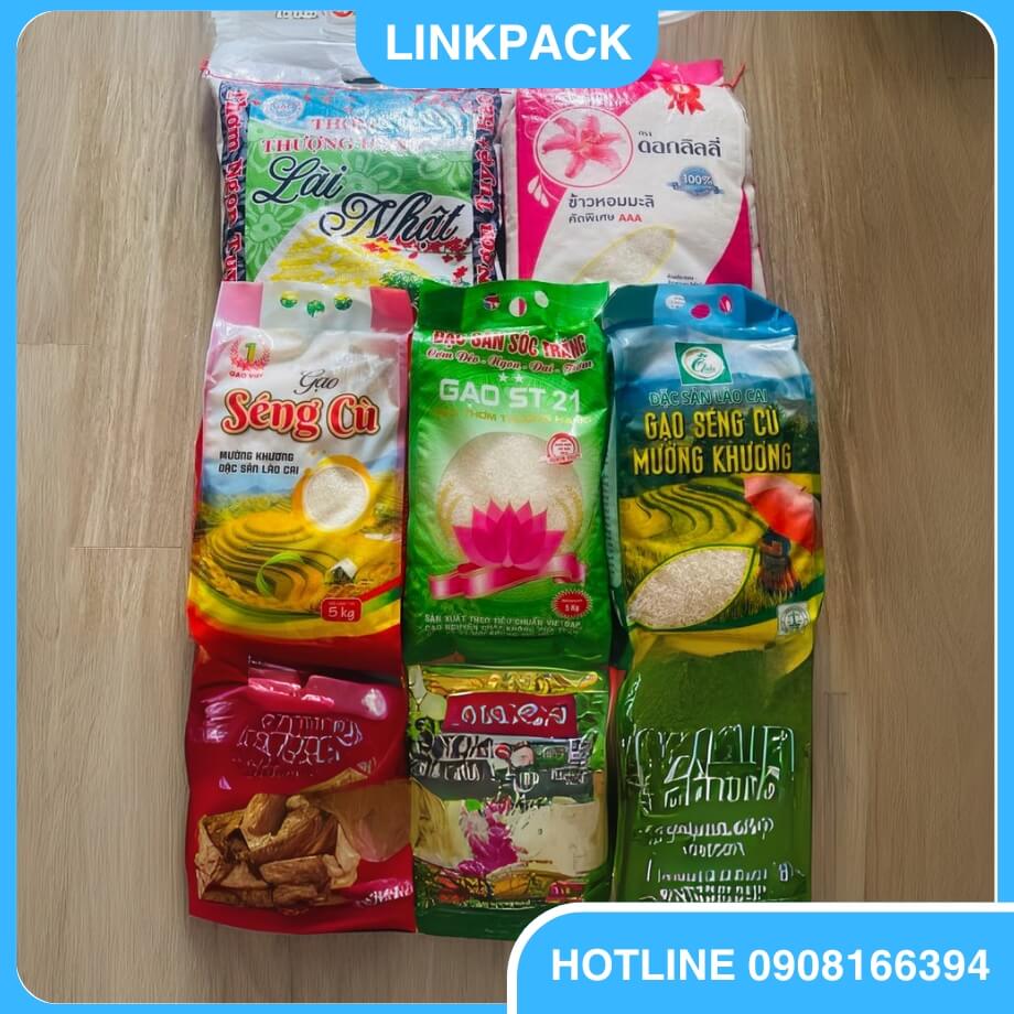 các loại bao bì đựng gạo