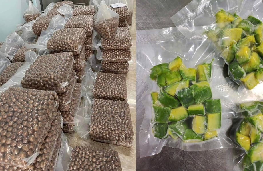 T&uacute;i h&uacute;t ch&acirc;n kh&ocirc;ng PA đựng rau củ quả v&agrave; n&ocirc;ng sản