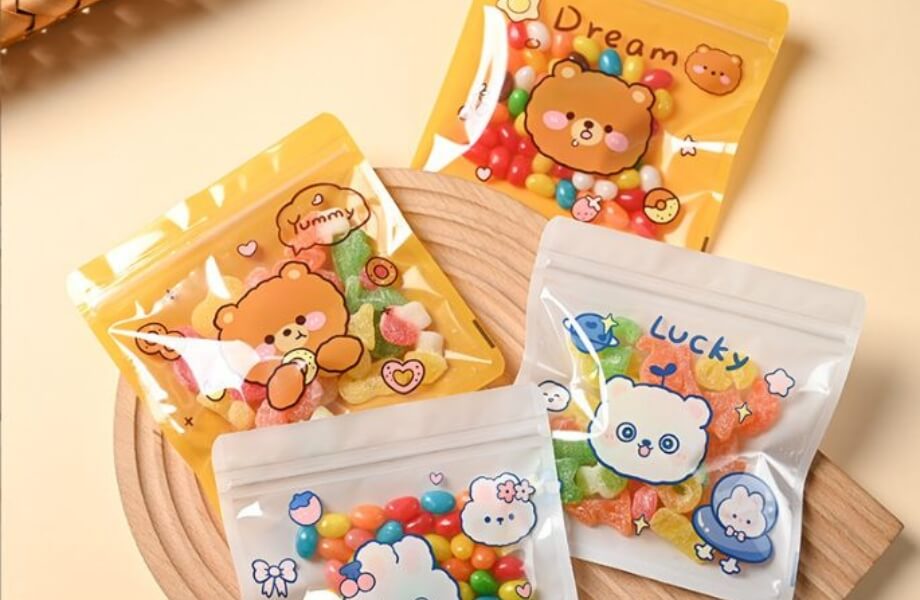 Túi zip thiết kế hình ngộ nghĩnh