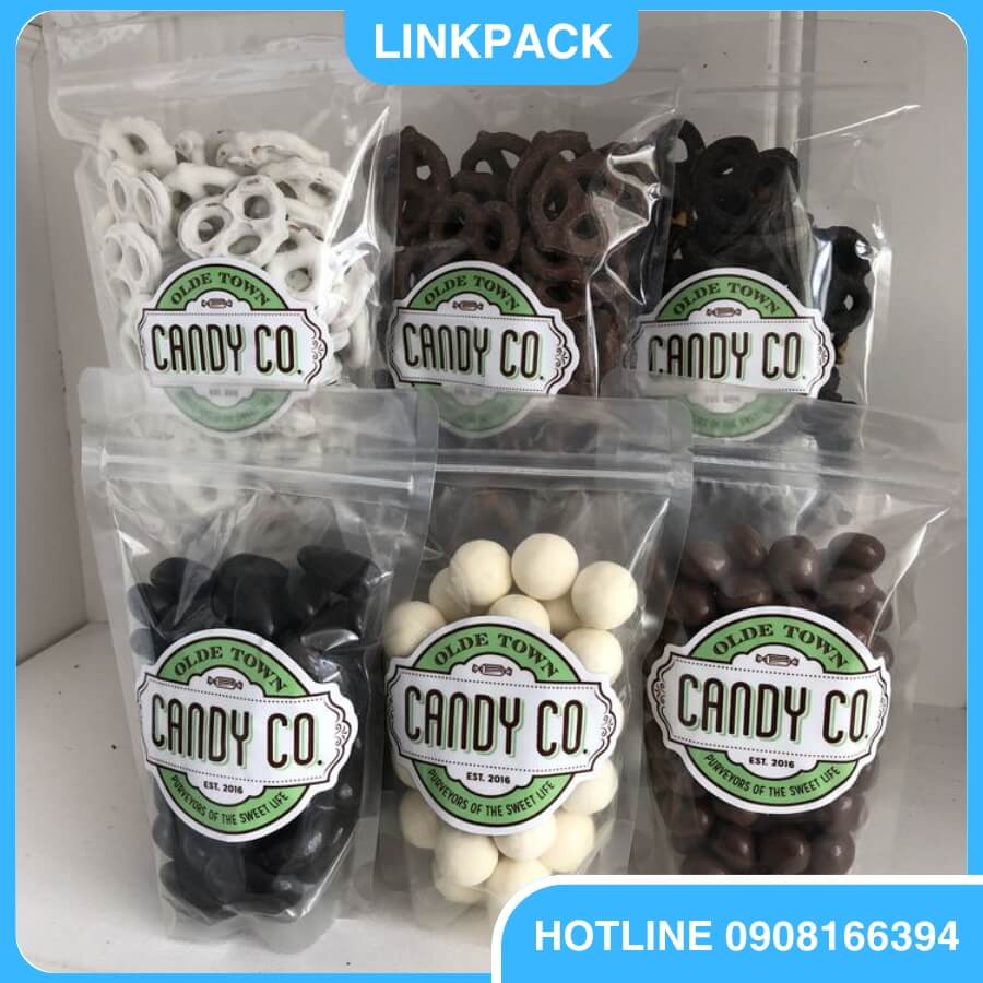 túi zip trong suốt tiện lợi