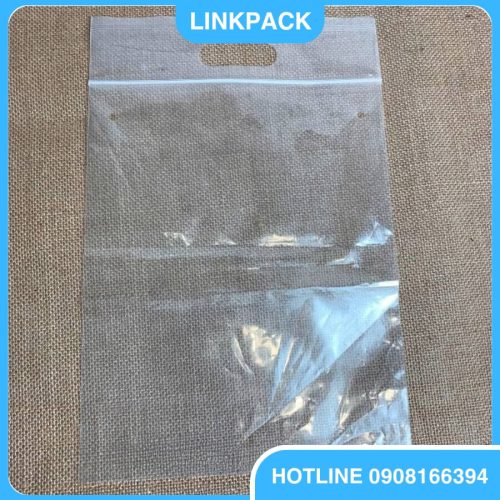 Túi zipper đục lỗ xoài tại LinkPack