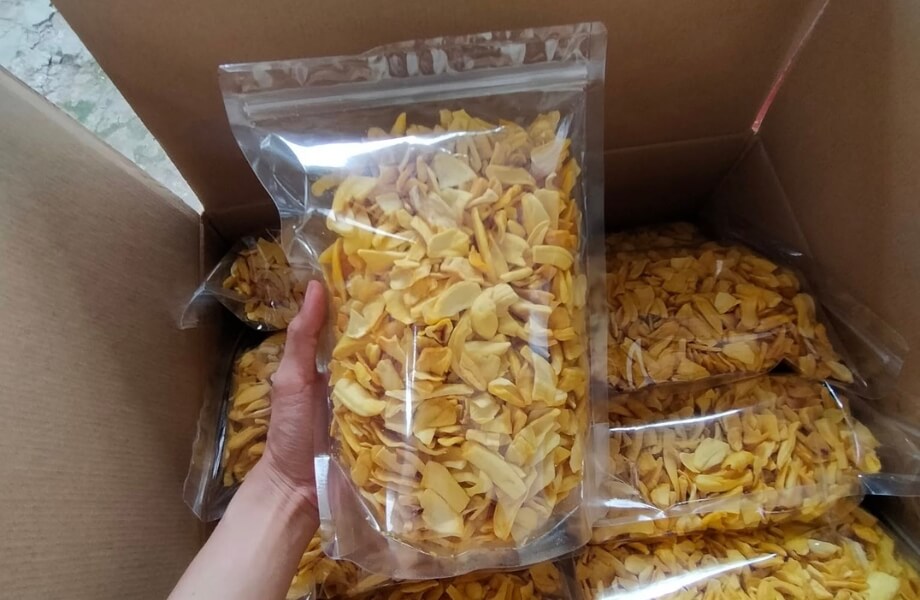 Túi miết túi zipper đựng mít sấy