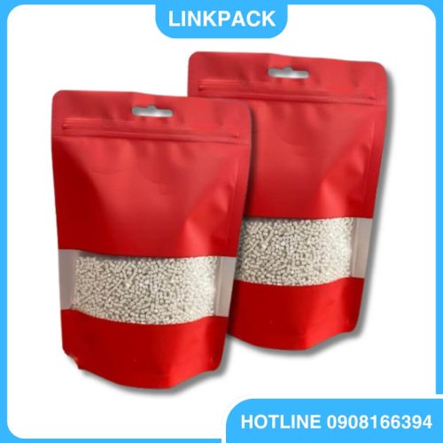 Túi zipper màu đỏ tại LinkPack